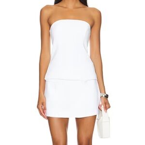 Revolve Solid & Striped mini skort